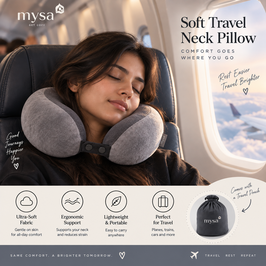 Soft Travel Neck Pillow